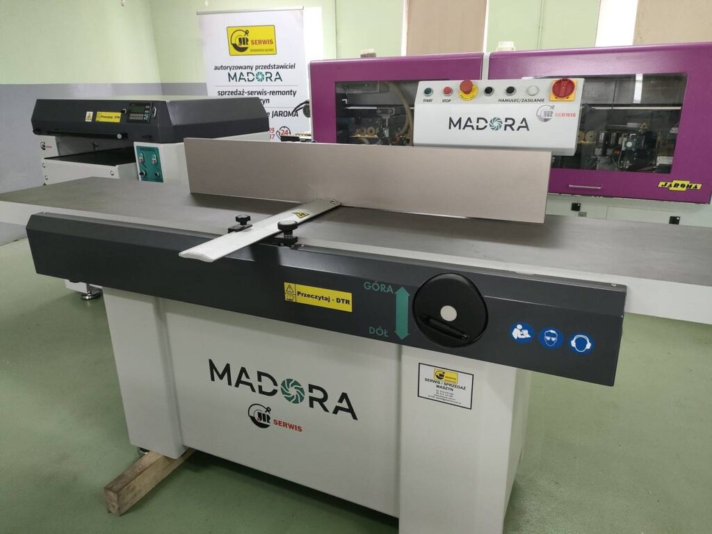 Wyrówniarka MADORA D 500 | wał spiralny – precyzyjna obróbka