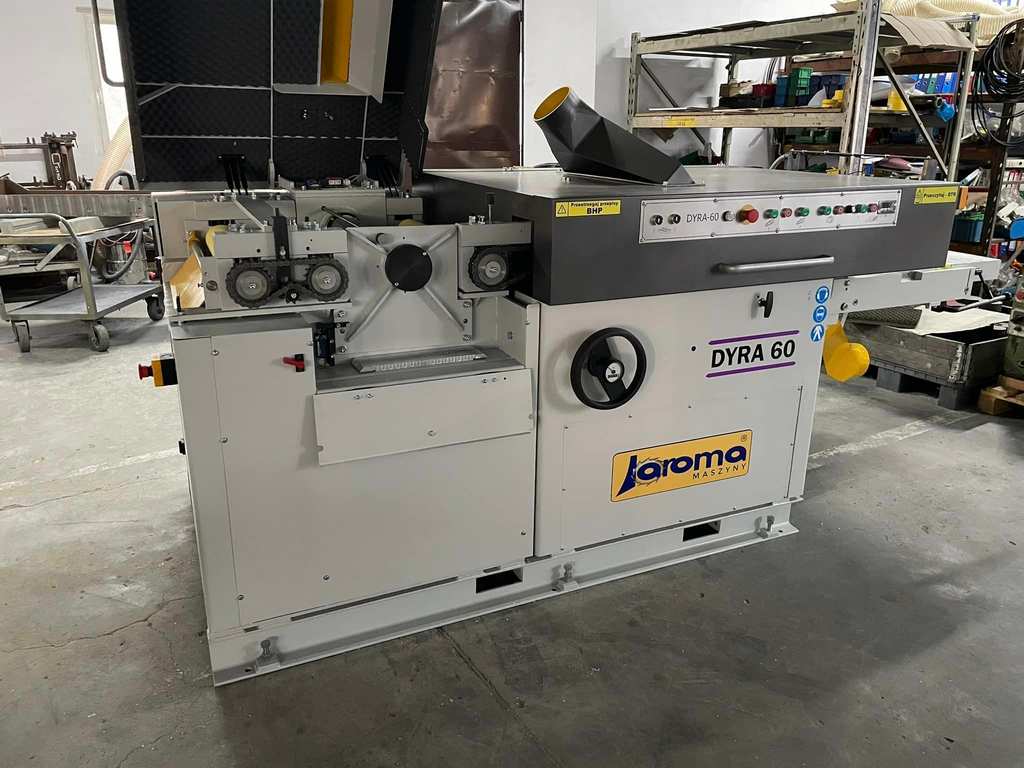 Strugarka kombinowana DYRA-60/RR – wyrówniarka, grubiarka, wielopiła – SPRZEDAŻ