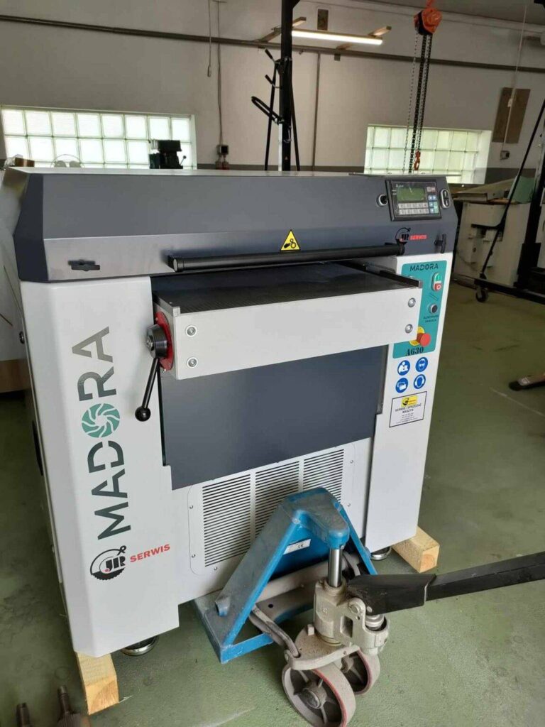 Grubiarka MADORA A 630 | wał spiralny – gotowa do pracy