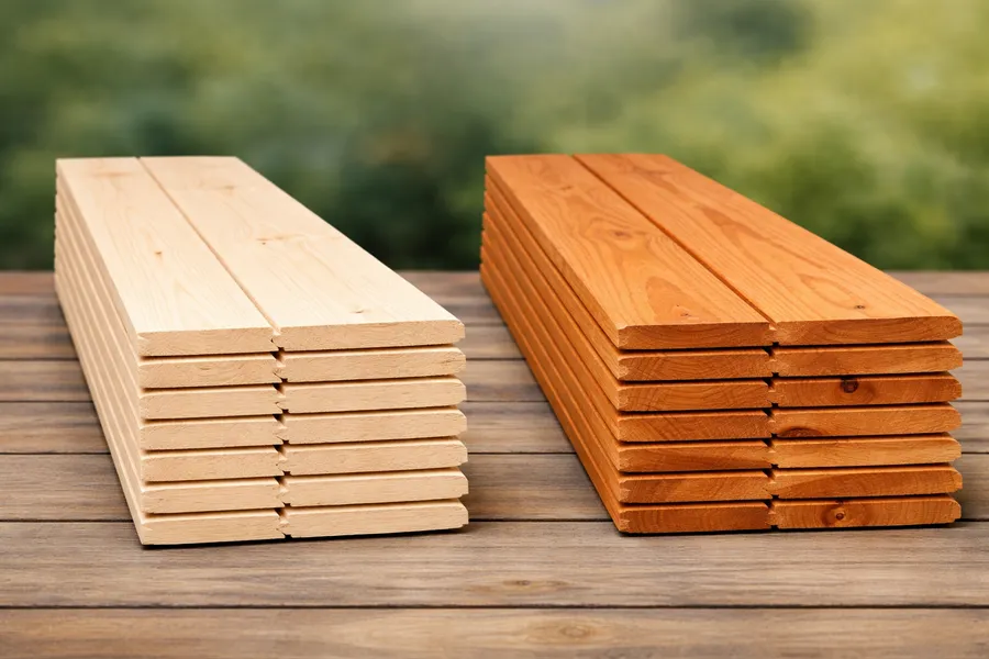 Boazeria drewniana SOFTLINE | świerk skandynawski i modrzew – SPRZEDAM