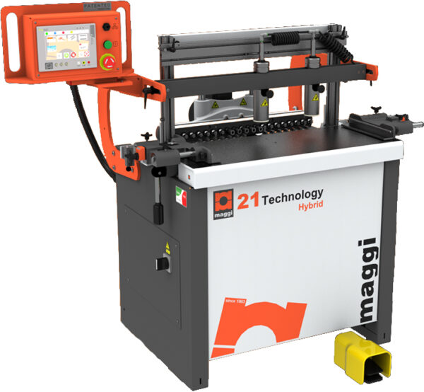 Wiertarka wielowrzecionowa MAGGI BS 21 | 21 wrzecion – CNC