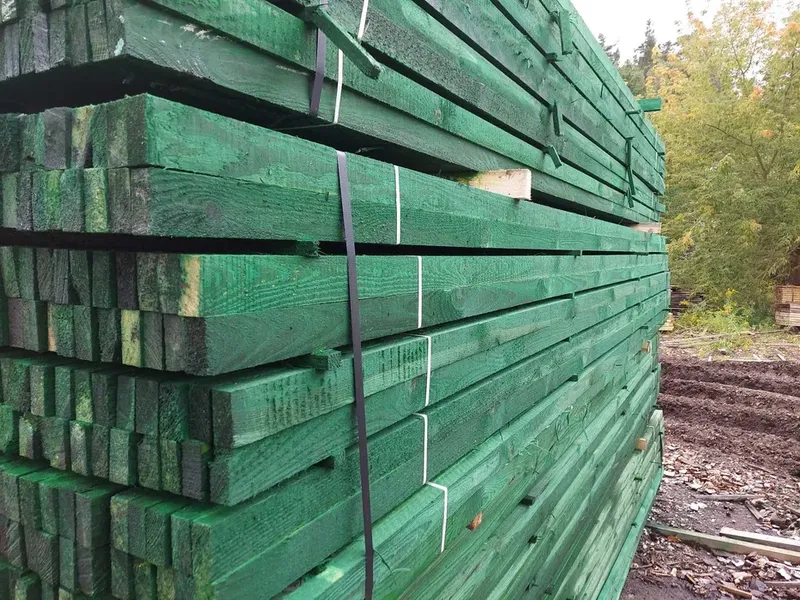 Łaty i kontrłaty dachowe | drewno konstrukcyjne | Tartak Bradro