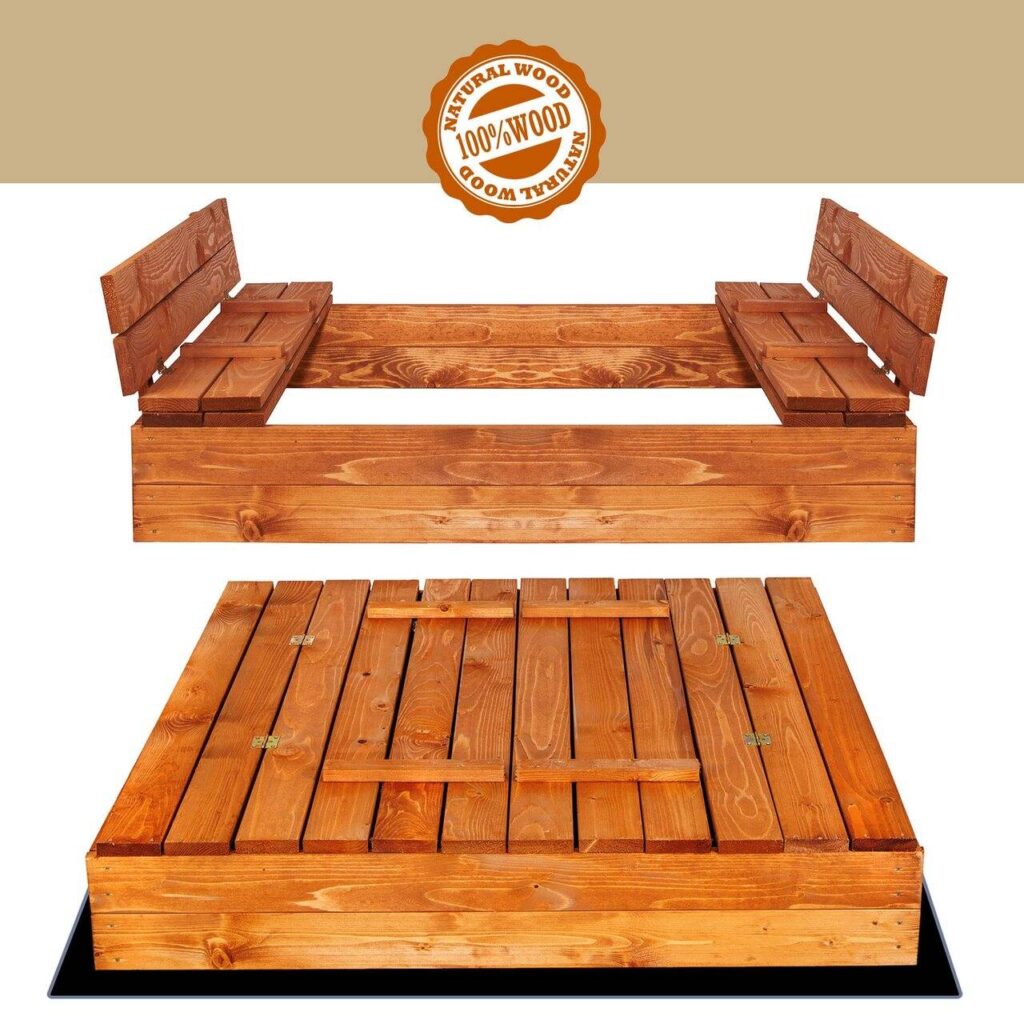 Piaskownice drewniane i elementy – produkcja na zamówienie