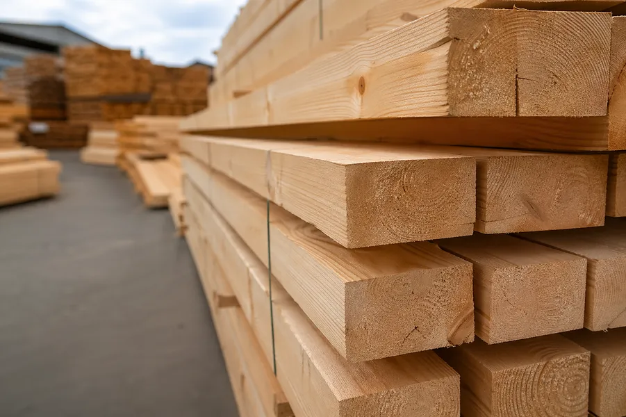 Drewno konstrukcyjne C24, KVH, BSH, DUO – suche, strugane | od 1500 PLN/m3
