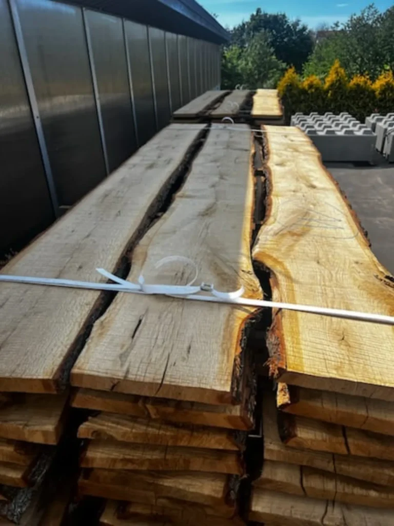 Tarcica dębowa 30 mm / deski dębowe MIX – większe partie, stała dostępność